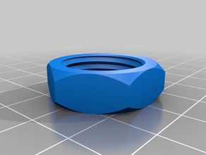 hareketler somun parçalar özelleştirilmiş 3d print model - Mito3D