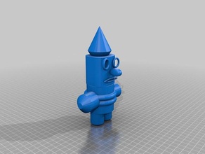 robo homem arte 3d print model - Mito3D