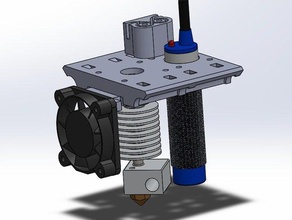 bancada para prusa upct 3d la impresión capacitiva impresora inductor ventilador de capa 3d print model - Mito3D