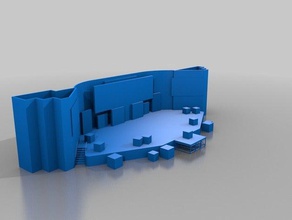 ftl sanctuary buildings structures 3d print model - Mito3D