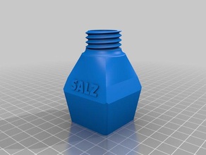 salzstreuer salt shaker remix pepper marcolara2580 kitchen dining 3d print model - Mito3D