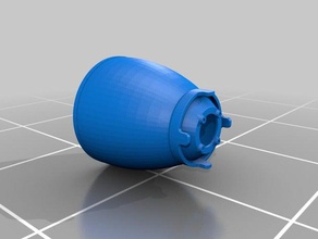 100w led-Reflektor diy 3d print model - Mito3D