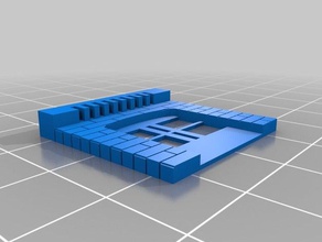 de la façade des bâtiments les structures personnalisé 3d print model - Mito3D