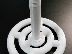 mash tun sparge braccio hobby 3d print model - Mito3D