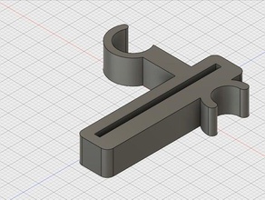 y-axis endstop prusa i3 rework 3d printer parts holder y-endstop 3d print model - Mito3D