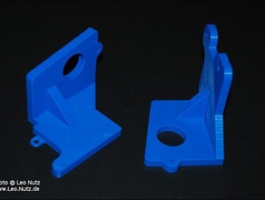 anet a8 brackets reduce x-axis motion 3d printer accessories upgrade 3d print model - Mito3D