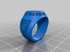 open-source-hardware-ring Schmuck 3d print model - Mito3D