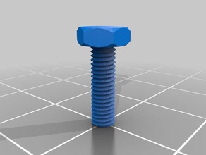 m3 metric screw engineering customized 3d print model - Mito3D