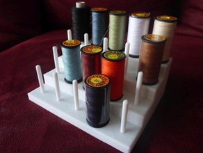 sewing thread spool-Halter n&aumlhgarnrollenhalter diy 3d print model - Mito3D