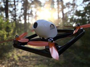 viper x190 fpv quadcopter quadro rc veículos diydrones drone de corrida racer mini multicopter multirotor 3d print model - Mito3D
