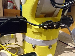 connecteur de support bras moteurs moveo la robotique 3d print model - Mito3D