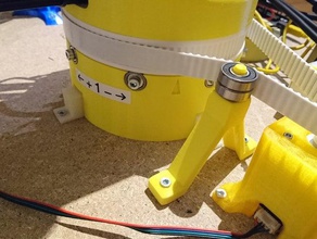 spanner timing belt axis 1 moveo robotics 3d print model - Mito3D