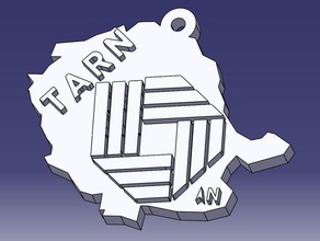 tarn keychain toys games 3d print model - Mito3D