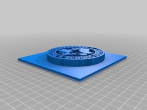 ysleta distrito escolar independente de logotipo 3d impressão 3d print model - Mito3D