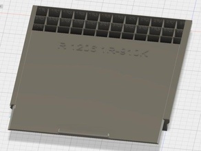 smd direnç kutusu elektronik 3d print model - Mito3D