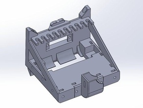 geeetech mk8 dual-extruder-Platte mein quick-fit-Beförderung 3d Drucker Teile quick-fit quick release 3d print model - Mito3D