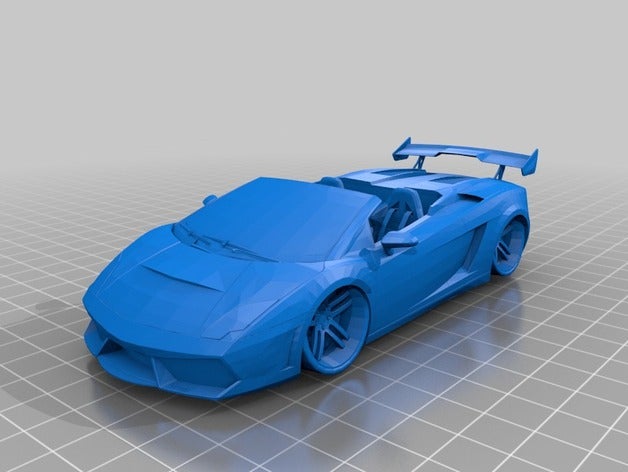 lamborghini vehículos coche gallardo deportivo 3D print model - Mito3D