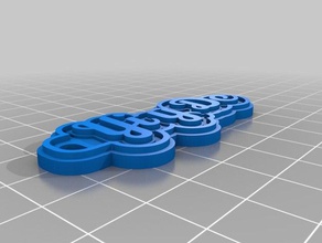 keny keychains customized 3d print model - Mito3D