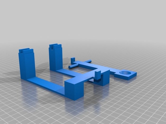 catapult 3d printing desk small 3D print model - Mito3D