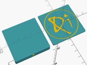 small qi charger box electronics openscad wireless 3d print model - Mito3D