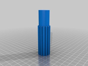 cobalt ss embreagem ferramenta de alinhamento mão as ferramentas personalizado 3d print model - Mito3D