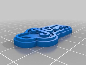josu Anahtarlık özelleştirilmiş 3d print model - Mito3D