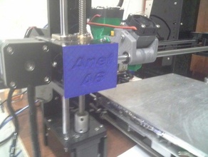 cap anet a6 x-axis 3d printer parts 3d print model - Mito3D