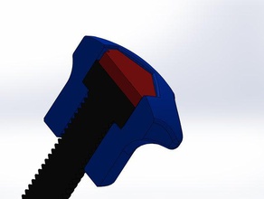 star knop m10 v2 tools grip knob sterngriff 3d print model - Mito3D