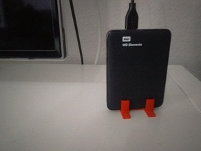 wd elementsseagate expansion hdd stand household western digital 3d print model - Mito3D