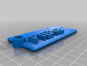 özelleştirilmiş Anahtarlık piepke benim 3d print model - Mito3D