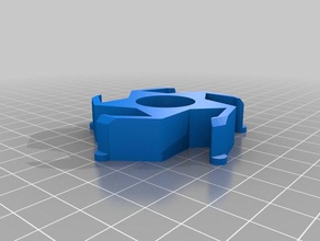 supporto bobina dx 3d a impressora partes personalizado 3d print model - Mito3D