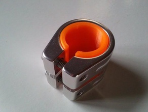 anillo de división la tija abrazadera tornillo doble tamaño 318 254 deporte al aire libre qu-ax monociclo 3d print model - Mito3D