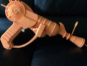 chamada de dever arma raios vídeo jogos armas nerf gun faixa borracha espingarda brinquedo 3d print model - Mito3D