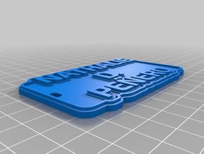 nathalie chaveiros personalizado 3d print model - Mito3D
