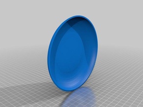 frisbee flash toy game accessories freecad 3d print model - Mito3D