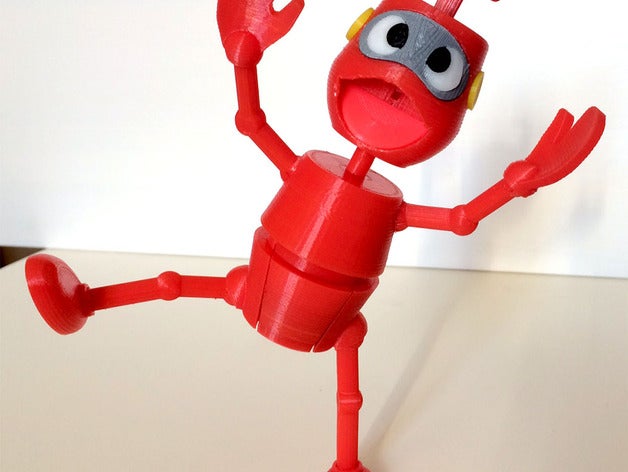 nono le petit robot les jouets jeux l'anime caractère clou télémaque ulysse ulysse31 ulysses31 3D print model - Mito3D