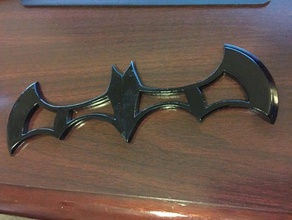 batman batarang adereços correia capuz logotipo do batman, superman símbolo vs 3d print model - Mito3D