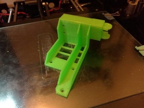 mais suporte a cadeia linear de parte da esquerda anet a8 impressora 3d impressão 3d print model - Mito3D