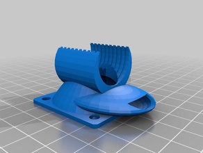 40mm fan adapter e3d v6 clone printing 3d print model - Mito3D