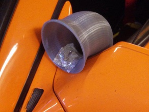 presa d'aria di auto da corsa ventilazione automotive customizer racing 3d print model - Mito3D