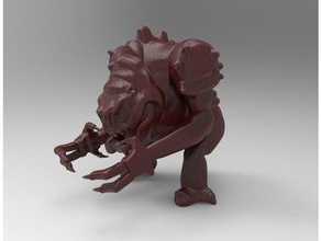 estilizado rancor besta criaturas 3d print model - Mito3D