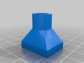 flex tubo de la boquilla enfriador ventilador radial apego 3d impresora partes flexible remix 3d print model - Mito3D