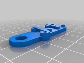 keychen jp Schlüsselanhänger angepasst 3d print model - Mito3D