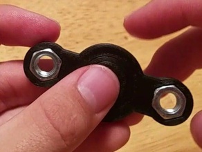 bearingless fidget spinner otros juguete rodamiento 3d print model - Mito3D