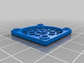 30mm spaced fan cover parts customized 3d print model - Mito3D