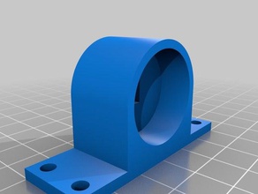 ikea liselott blind holder replacement parts 3d print model - Mito3D
