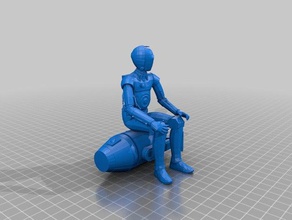 star wars-Droiden Modell Roboter fantasy miniaturen modle Film prop scifi Raum Raumschiff 3d print model - Mito3D