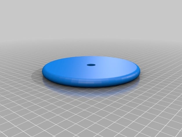 rotella semplice 2 parti personalizzato 3D print model - Mito3D