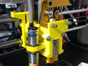 genérico e3d v5 clon de metal extrusora montaje la impresora partes ctc hotend sensor inductivo modular proximidad x-transporte 3d print model - Mito3D