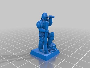 soldados do império jogos 28mm escala armadura cavaleiro mini miniatura miniaturas de miniwargaming tampo mesa wargame wargames warhammer fantasy 3d print model - Mito3D